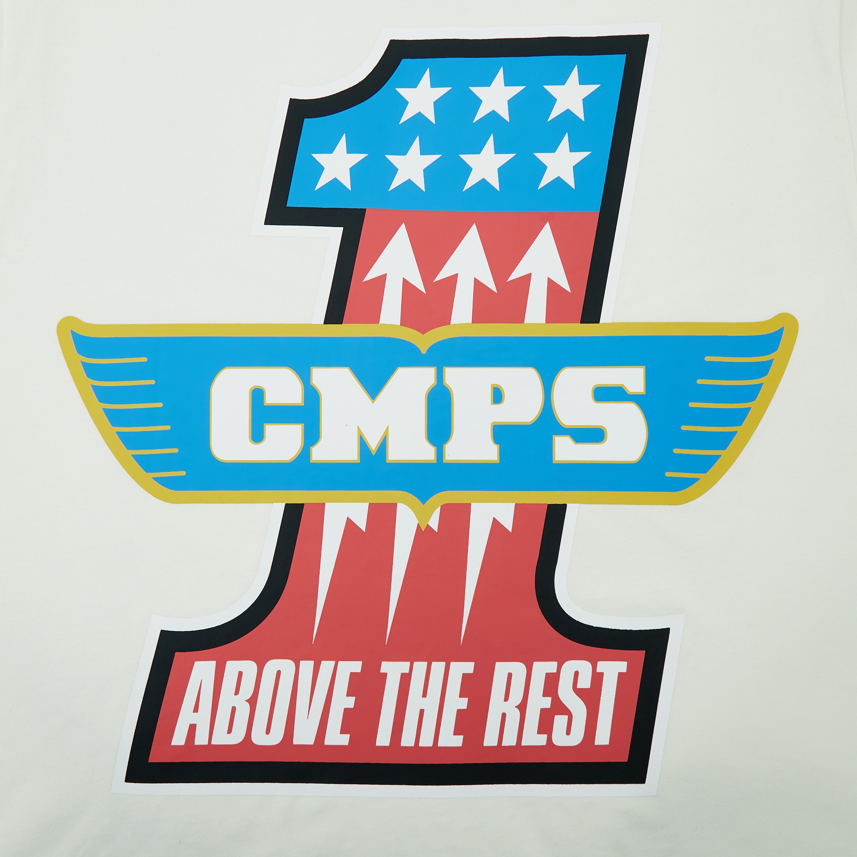 Motor Sports Crop Tee (Cream)